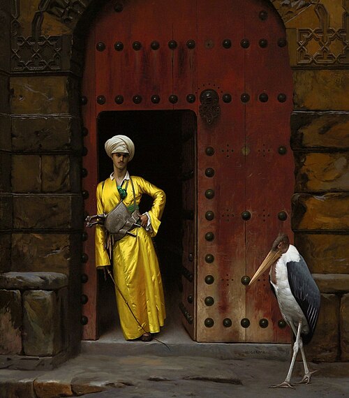 The Marabou, 1888, Jean-Léon Gérôme