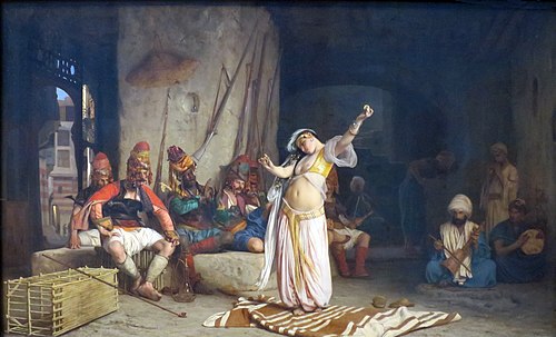 Dance of the Almeh, 1863, Jean-Léon Gérôme