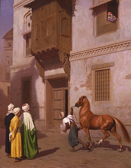The Horse Market, 1867, Jean-Léon Gérôme