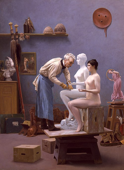 The Artist and His Model, 1894, Jean-Léon Gérôme