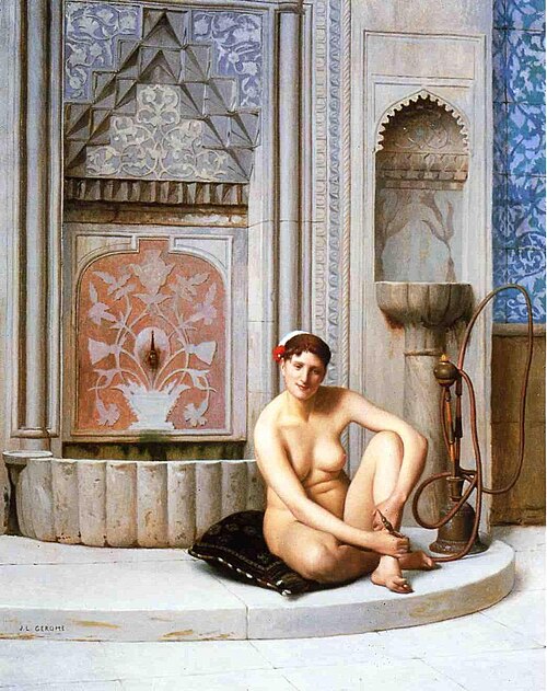 Odalisque, , Jean-Léon Gérôme