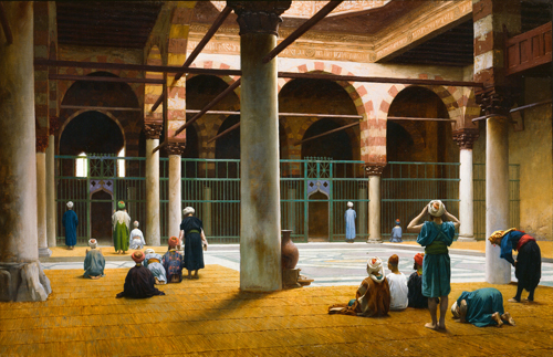 Intérieur d'une mosquée, 1895, Jean-Léon Gérôme