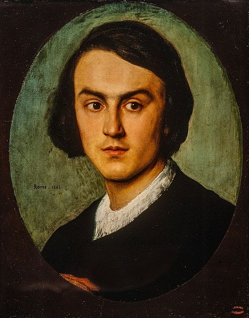Autoportrait, 1843, Jean-Léon Gérôme