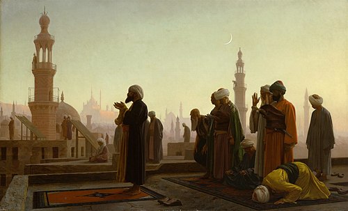 Prayer in Cairo, 1865, Jean-Léon Gérôme