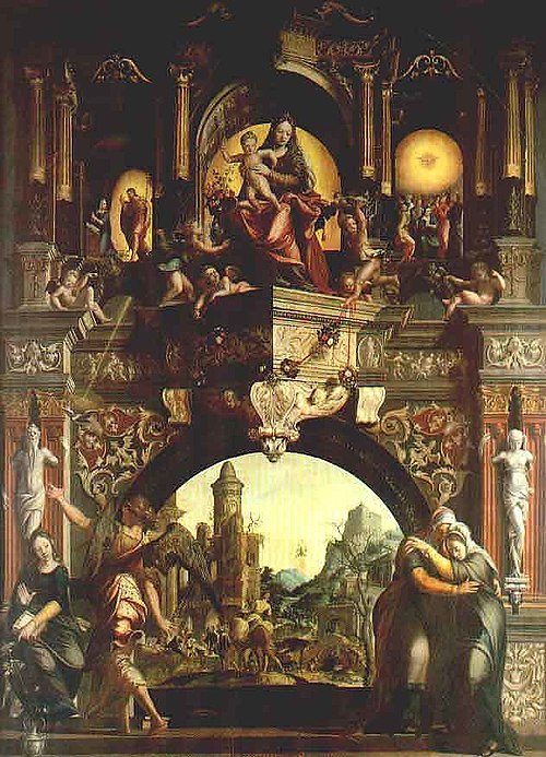 Épisodes de la vie de la Sainte Vierge, 1550, Lancelot Blondeel
