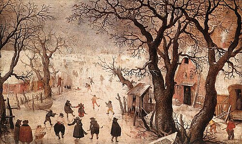 Winter Landscape, 1605, Hendrick Avercamp