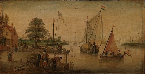 Dutch Canal, 1622, Hendrick Avercamp