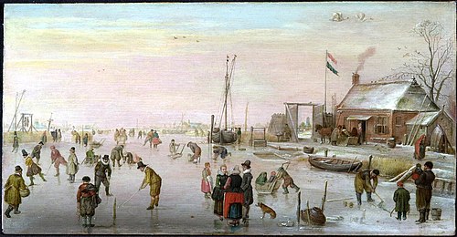 Winter Scene, 1620, Hendrick Avercamp