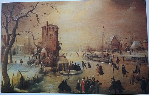 Winter Landscape, 1609, Hendrick Avercamp