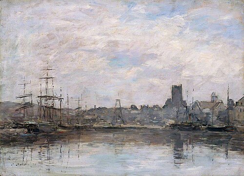 September Morning: Port of Fécamp, 1880, Eugène Boudin