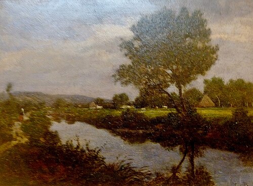 L'Odet aux environs de Quimper, , Eugène Boudin