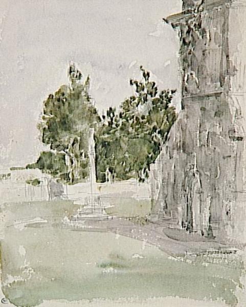 Chapel of Saint Margareth, 1898, Eugène Louis Boudin