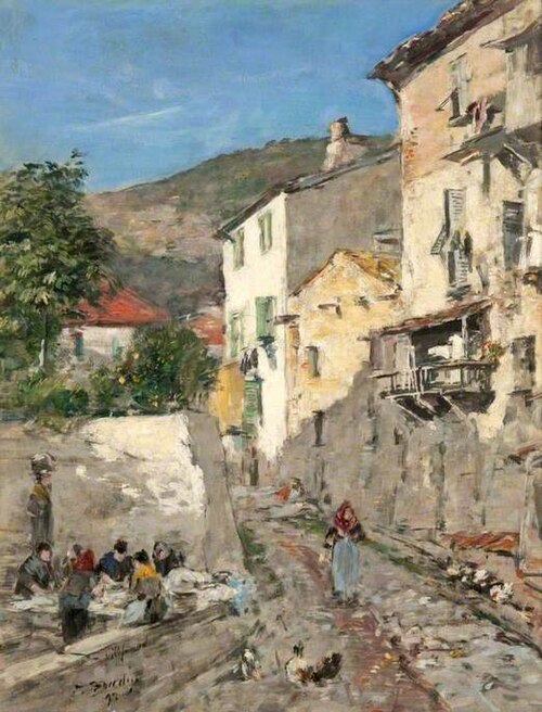 Villefranche, 1892, Eugène Louis Boudin
