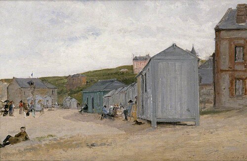 Trouville, France, , Eugène Louis Boudin