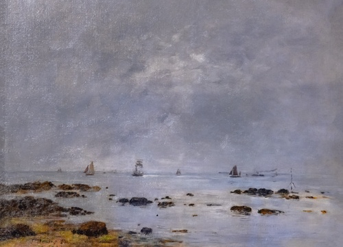 Marine, le calme, 1882, Eugène Boudin
