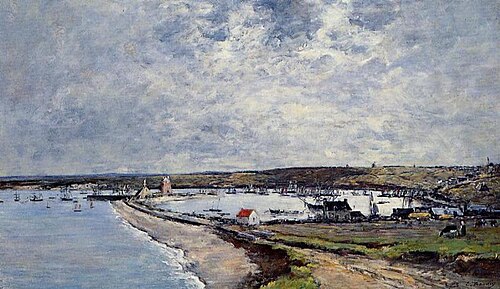 Vue de Camaret, , Eugène Louis Boudin