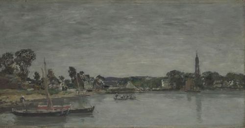 L'Hôpital-Camfrout, 1870, Eugène Louis Boudin