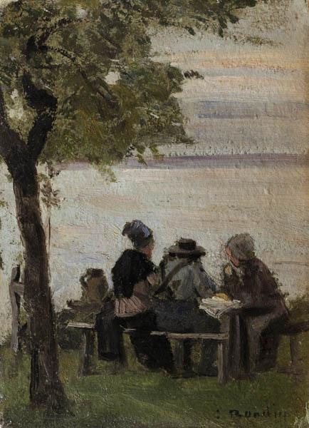 La ferme Saint-Siméon, , Eugène Louis Boudin