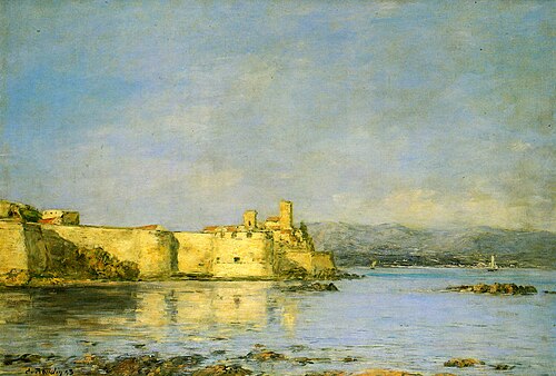 Antibes, 1898, Eugène Louis Boudin