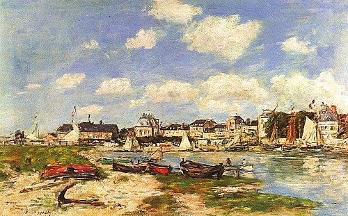 Trouville., , Eugène Louis Boudin