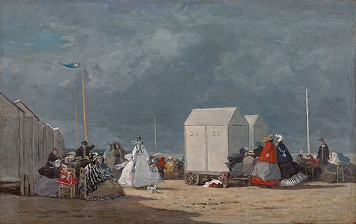 Approaching Storm, 1864, Eugène Louis Boudin