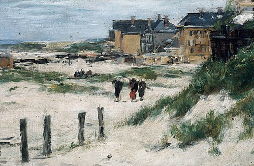 The Inlet at Berck (Pas-de-Calais), 1880, Eugène Louis Boudin