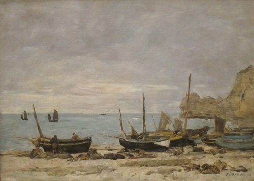 Étretat, 1890, Eugène Boudin