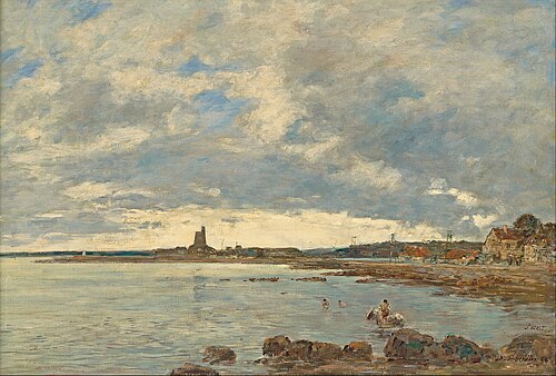 St. Vaast-la-Hougue, 1892, Eugène Boudin