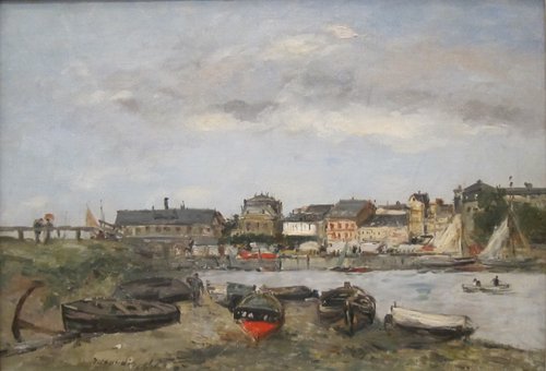 Trouville, 1891, Eugène Boudin