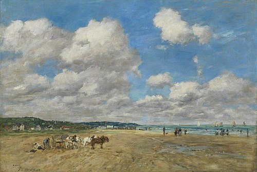 Deauville, 1893, Eugène Louis Boudin