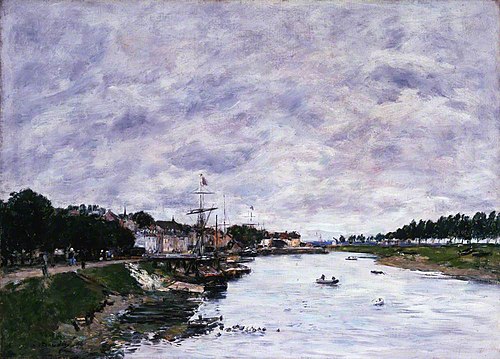 Saint-Valery-sur-Somme, 1890, Eugène Boudin
