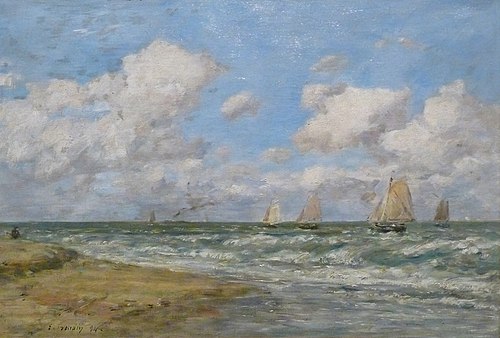 Marine, 1894, Eugène Boudin