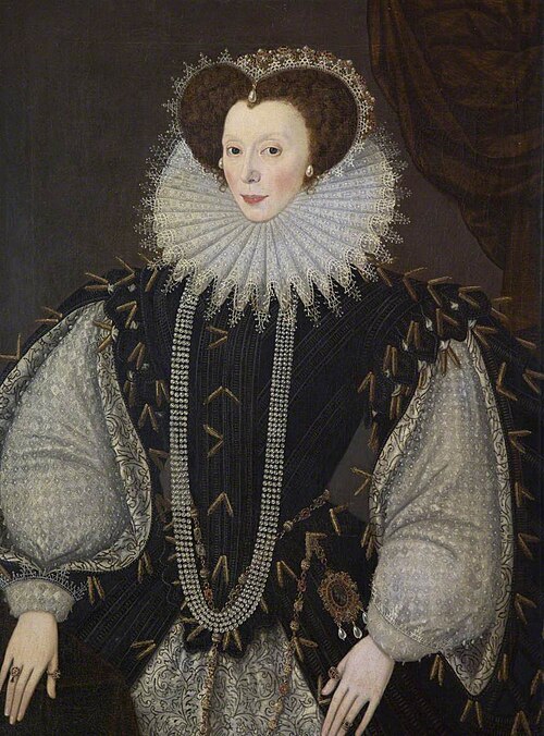 Elizabeth Sydenham, Lady Drake, 1585, George Gower
