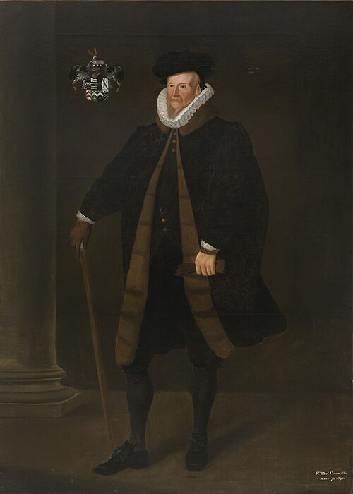 Sir Thomas Cornwallis (1519–1604), 1590, George Gower
