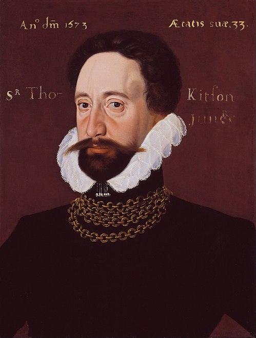 Sir Thomas Kytson, 1573, George Gower