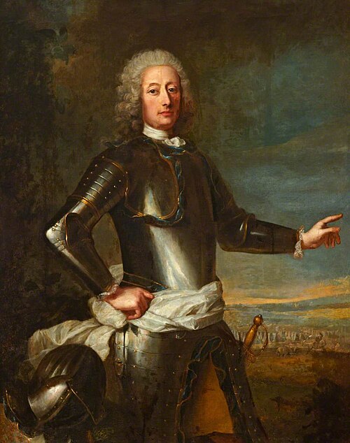 Portrait of an Unknown Gentleman  (probably James Scott, Duke of Monmouth, at Bridport), , Willem Wissing