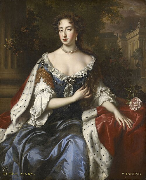 Mary II (1662-94) when Princess of Orange, 1686, Willem Wissing