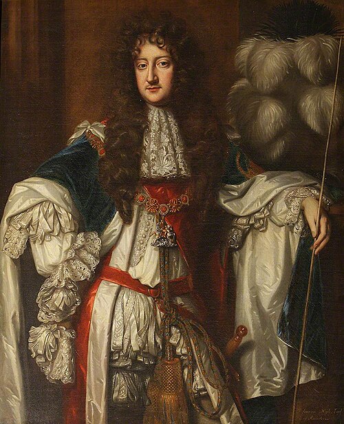 Laurence Hyde, 1st Earl of Rochester (1641-1711), in Garter Robes, 1685, Willem Wissing