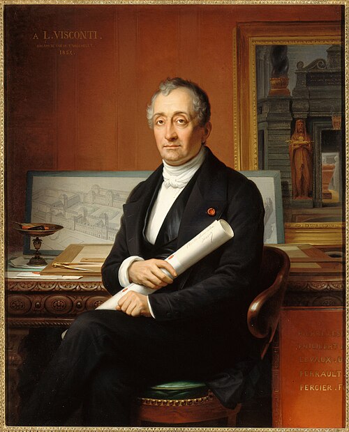 Louis Visconti, 1854, Théophile Vauchelet
