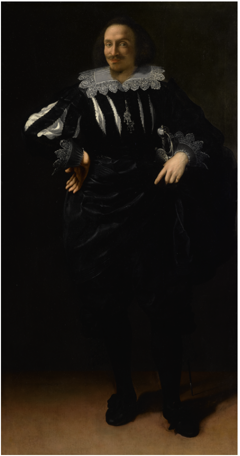 Portrait d'un gentilhomme, 1626, Artemisia Gentileschi