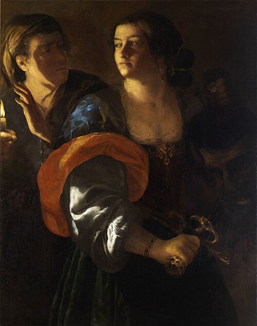 Judith portant la tête d'Holopherne, 1635, Artemisia Gentileschi