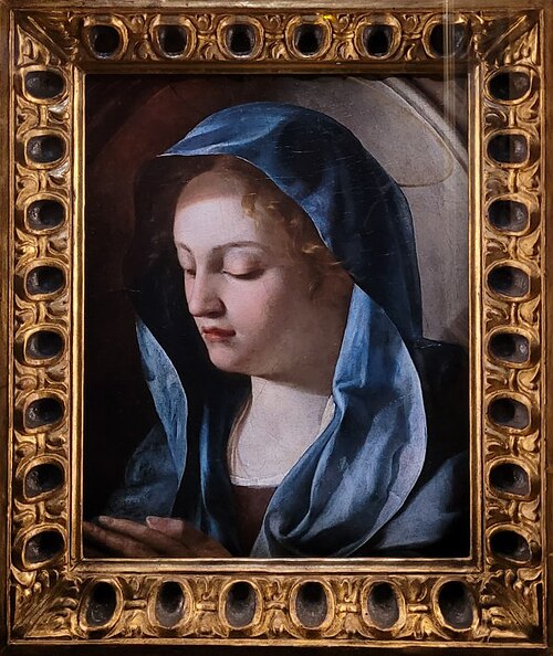 Vierge de l'Annonciation, 1609, Artemisia Gentileschi