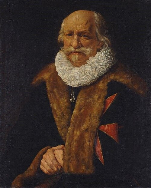 Portrait d'un chevalier de l'ordre de Saint-Étienne, 1619, Artemisia Gentileschi