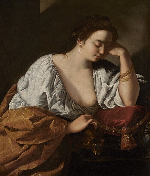 Madeleine pénitente, 1625, Artemisia Gentileschi