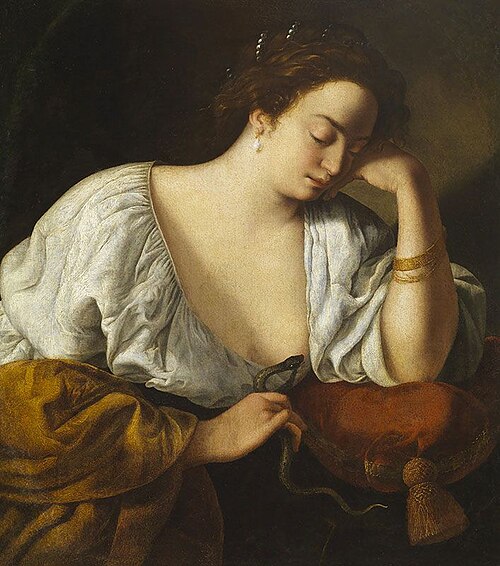 Cléopâtre, , Artemisia Gentileschi