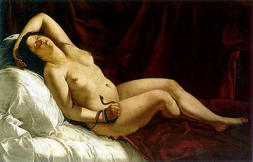 Death of Cleopatra, 1613, Artemisia Gentileschi