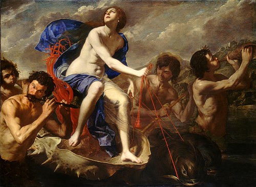 The Triumph of Galatea, 1650, Artemisia Gentileschi