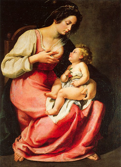 Madonna and Child, 1610, Artemisia Gentileschi