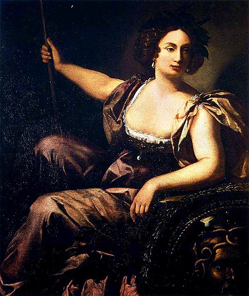 Minerva, 1635, Artemisia Gentileschi