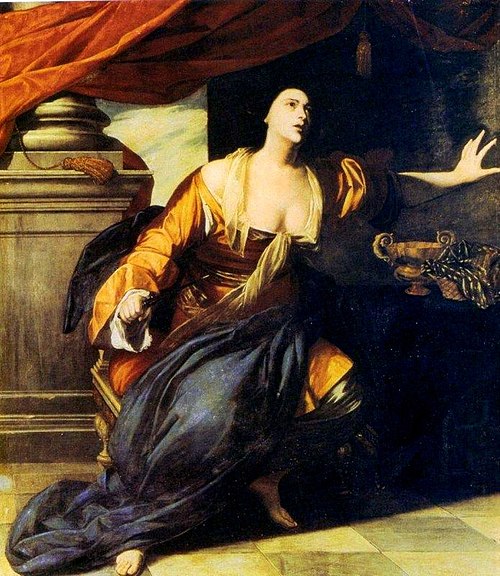 Lucretia, 1643, Artemisia Gentileschi